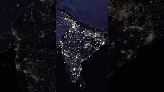 INDIA at night