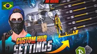 MY CUSTOM HUD + SETTINGS 😭🔥 | REVEALED 🥶✅ | 50K SPECIAL ❤️ | ALL SETTINGS ⚙️+ HUD CODE 💀🔥 | CLOUDYY