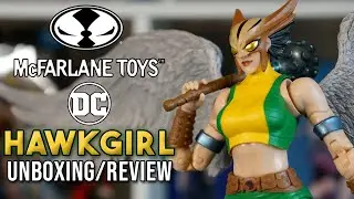 Unboxing McFarlane Toys DC Multiverse Hawkgirl Action figure