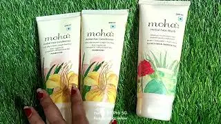 Moha face wash and conditioner unboxing plus review