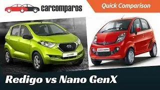 Сравнительный обзор Datsun Redi Go и Tata Nano GenX