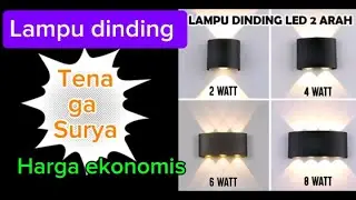 Lampu Dinding Tenaga Surya