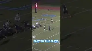 Fast to the flats with some eye candy 🍫🍭 #football # #highschoolfootball  #touchdown #fyp