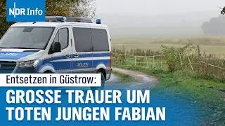 Trag&ouml;die in G&uuml;strow: Spazierg&auml;nger finden Kinderleiche &ndash; Stadt trauert um Fabian | NDR Info