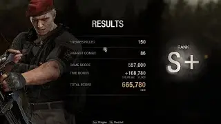 Resident Evil 4 remake 2023 knife only no mayhem