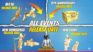 8th Anniversary Release Date | New Bonus Pass | M416 New Ultimate | PUBGM