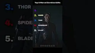 Top 5 Marvel Zombies Edits #shorts