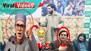 Abrar Rashid Criticizes Sajid Lone and Omar Abdullah at Workers’ Convention in Handwara