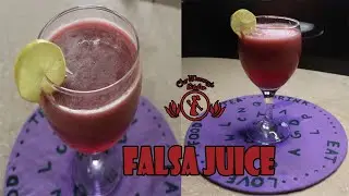 falsa juice complete recipe in urdu/hindi by our mommy's kitchen