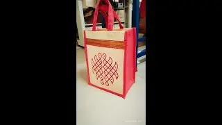 🌸 Kolam Printed Thamboolam Bag | Traditional Wedding Return Gift Idea 🎁✨