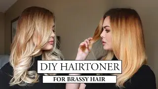 DIY Hair Toner for Brassy Hair (2019)