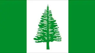 [1 HOUR] Country Flag | Norfolk Island | UHD 4K