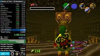 Master of Time All Medallions Speedrun in 1:12:08 (OoT mod)