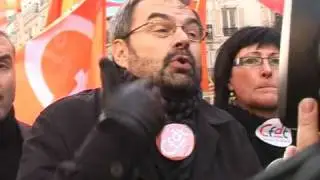 Coordinated strike action paralyses France