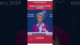 www.joinepp.eu Europe's Stronger Defense Readiness