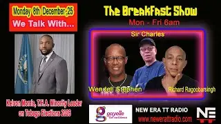 Breakfast Show | Kelvon Morris, T.H.A. Minority Leader on Tobago Elections 2026