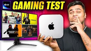 M4 Mac Mini Gaming Detailed.. How to Play And Complete Gaming Test ! (Hindi)