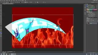 Photoshop CS6 - Type Mask tool