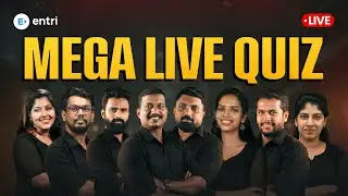 🔥 MEGA LIVE QUIZ 2025 🔥| ENTRI