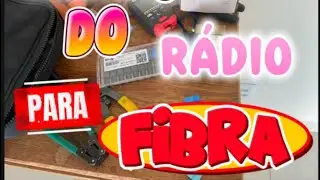 MIGRAÇÃO … DO RÁDIO PARA FIBRA .PLANO 20 MEGA