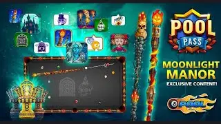 Pool Pass Moonlight Manor (2023) Collecting Rewards. 8 Ball Pool