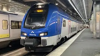 M&auml;lart&aring;g ER1 (Uppsalapendeln) avg&aring;r Stockholm C