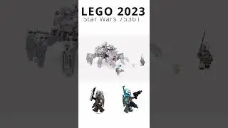 Танк Star wars Lego 3D 2023  #shorts