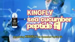 KINGFLY sea cucumber peptide fill, Patented formula, copy China&rsquo;s successful model to the world