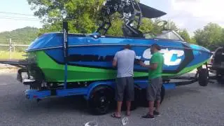 SeaDek logo SC wake Nautique G23 Lake Cumberland