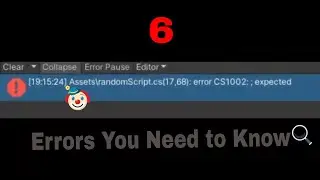 Unity Game Development: 6 Errors You Need to Know