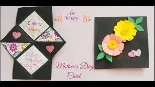 How to Make Mother's Day Card | Handmade easy Card for Mom | DIY Mothers Day Card Ideas