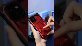 Built-in kickstand for the win 👍 #prettytough #iphone14 #kickstand #ringholder #phonecase