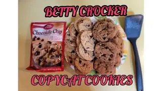 HOW TO MAKE CHOCOLATE CHIP COOKIES , BETTY CROCKER COPYCAT..... FOOD FOR THE SOUL