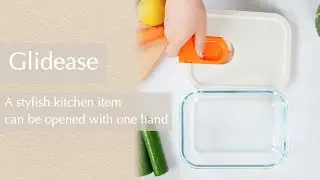 One-Hand Open Airtight Container | Stylish Food Storage Solution