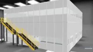 Two Story, 5000 Square Foot Modular Office Building