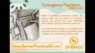 Emergency Plumbers Gilbert, AZ