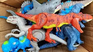 Hunting Jurassic World Toy Dinosaur Collection ASMR