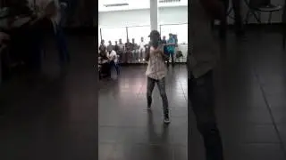 @TrevorTwizzy - Roba Letheka (performance) at Rosebank College Pretoria CBD - 2016