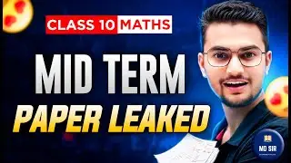 Half Yearly Exam Paper Leak 🗿 | Class 10 Maths