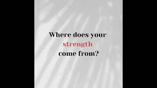 Where does your strength come from? #bibleversejournaling #biblestudyjournal #biblestudynotes
