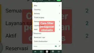 cara filter daerah penugasan otomatis driver maxim