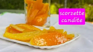 Scorzette di arancia candita