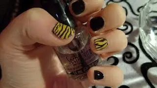 bornprettystore com Review: Tiger Stripe Water Decals!