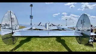 AirVenture 2024: масштабированный P-38 Lightning