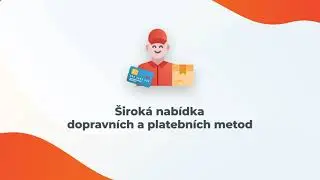 Eshop-rychle nab&iacute;z&iacute; &scaron;irok&yacute; v&yacute;běr dopravn&iacute;ch a platebn&iacute;ch metod