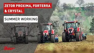 ZETOR  PROXIMA, FORTERRA & CRYSTAL - Summer working