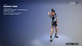 NEW Clicky Pen Emote Fortnite