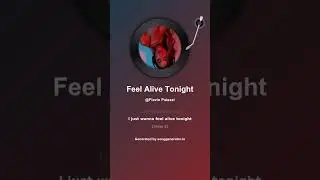 Feel Alive Tonight