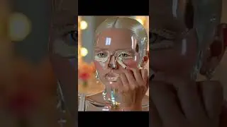 Ai ASMR: Crystal Makeup Routine #shorts