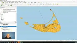 Coastal Glow Effect in QGIS
